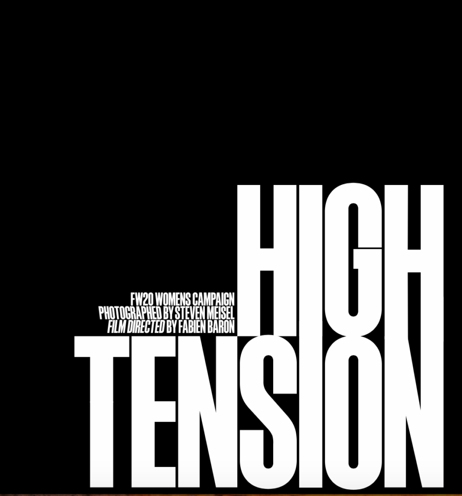 High Tension Campaign - Zara