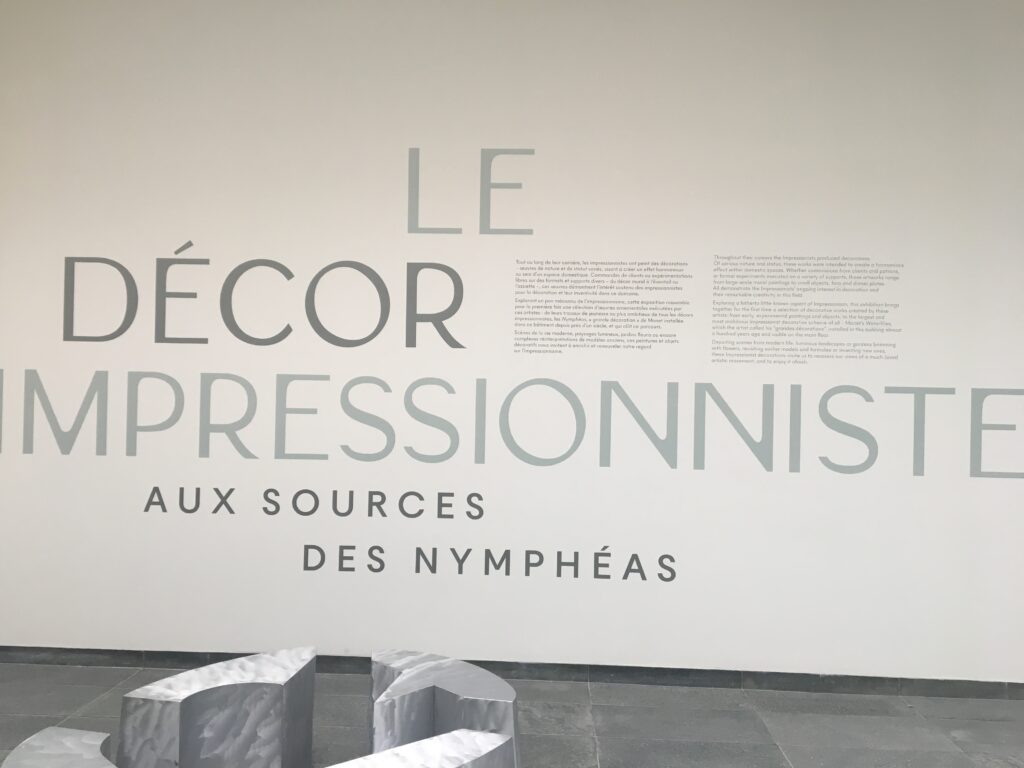 Le décor impressionniste